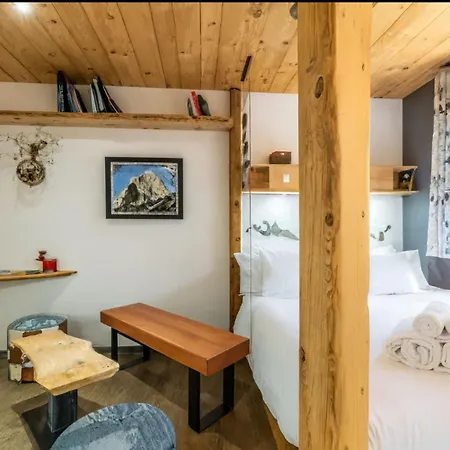 Daire Small Haven Of Peace With Mont-blanc View *